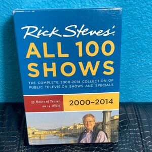 NEW Rick Steves’ Europe - All 100 Shows 2000 - 2014 DVD Set